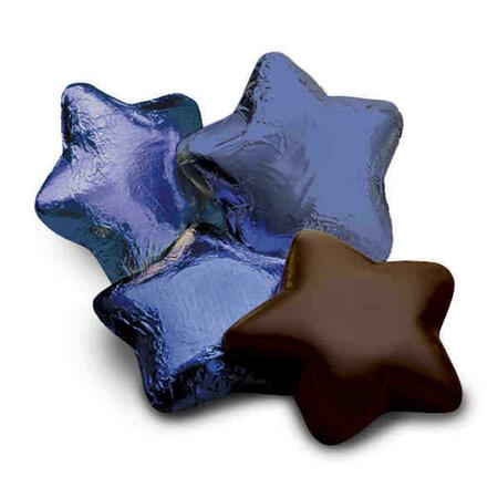 CHOCOLATE CHOCOLATE Stars in Blue Foil-Dark - Pack of 34 305005